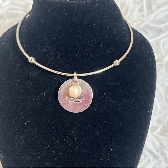 Vantel Pearls Silver Tone Freshwater Pearl Charm Bracelet Starter - Picture 8 of 9